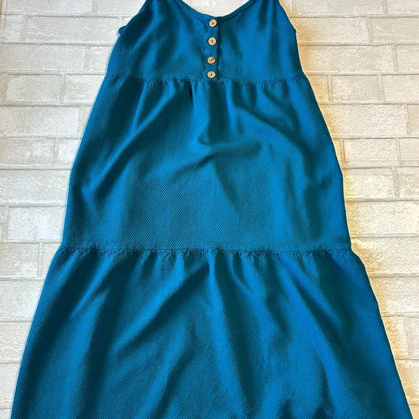 Roxy Dream Beach Summer Midi Dress Size Medium - Image 2