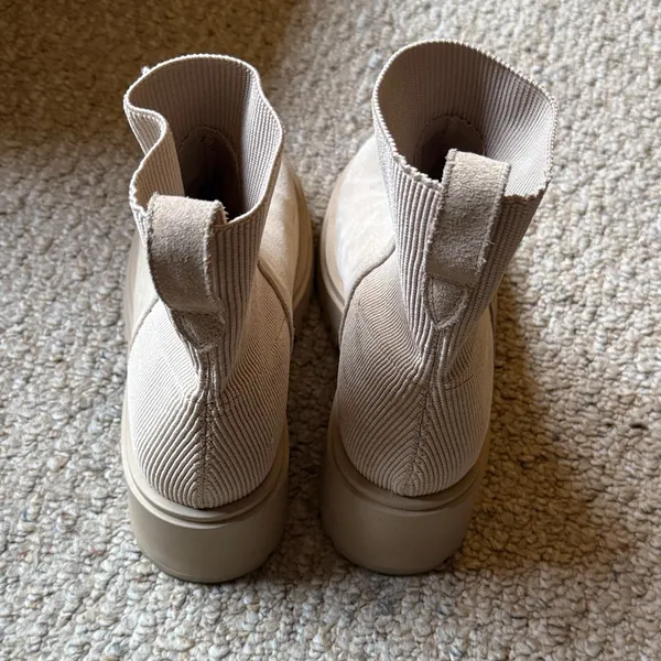STEVE MADDEN Holley Leather Upper Boots Size 9 - Image 12