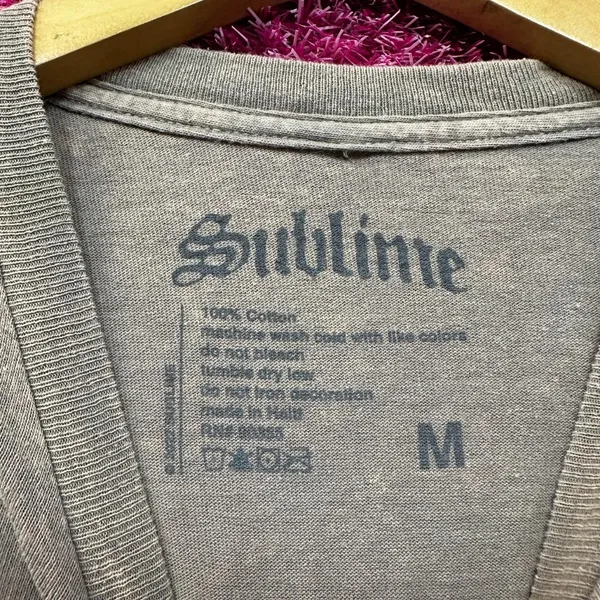 Sublime 40 oz to freedom Tan Rock Tshirt size Medium - Image 4