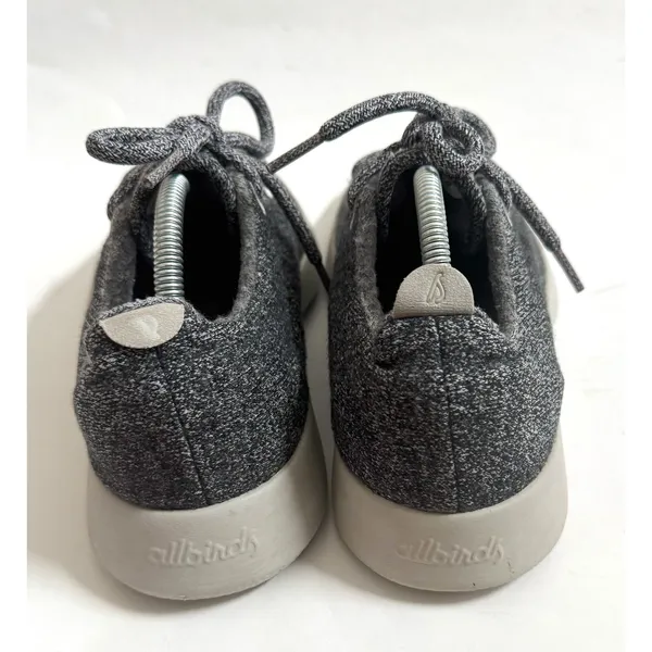 Allbirds Lightweight Cushioned Running Walking Sneakers Dark Gray Size 8 - Image 4