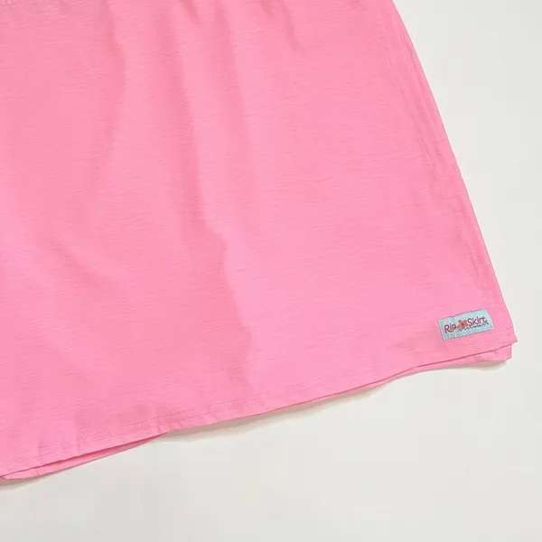 RIPSKIRT Hawaii Rip Skirt Length 2 Wrap Skirt Solid Light Pink Vacation 2XL 2X - Image 4