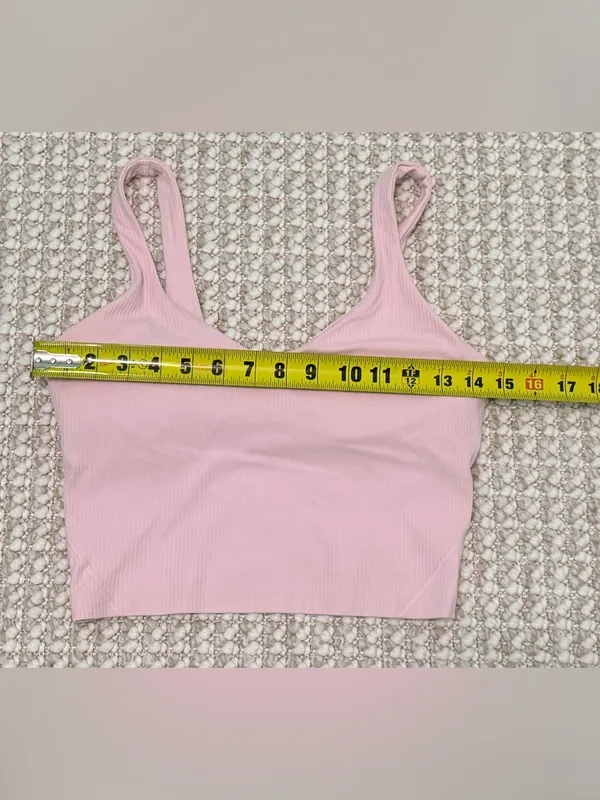 lululemon Pink Align Ribbed Tank Top size 8 - Image 7