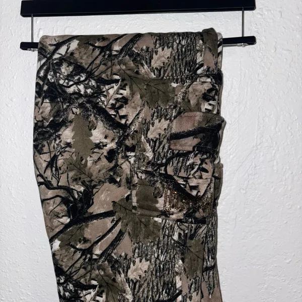 Young la camo sweatpants Green - Image 5