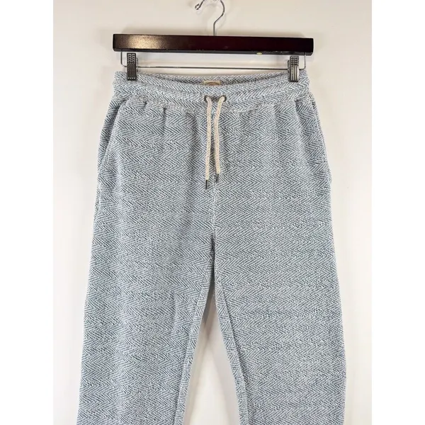 Faherty Womens Pants Blue Seabrook Relaxed Jogger Knit Classic Small - Image 6