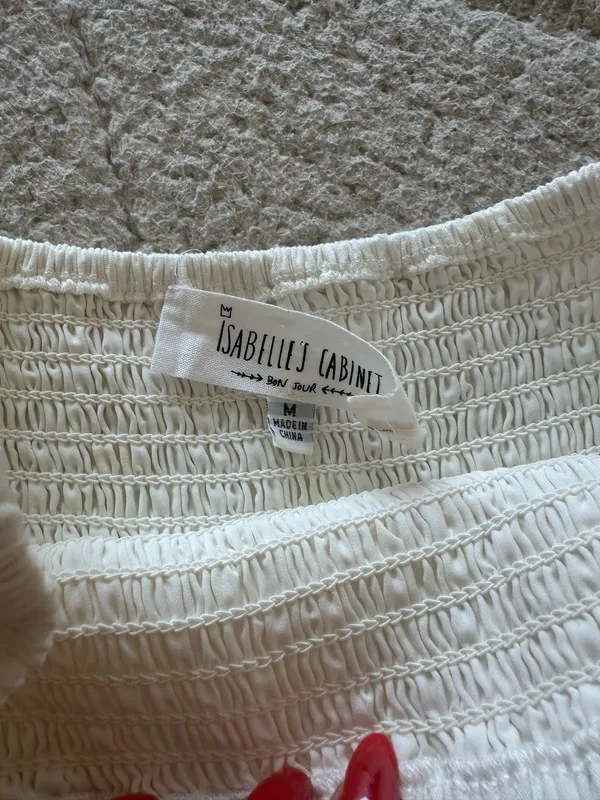 white mini skirt - Image 2