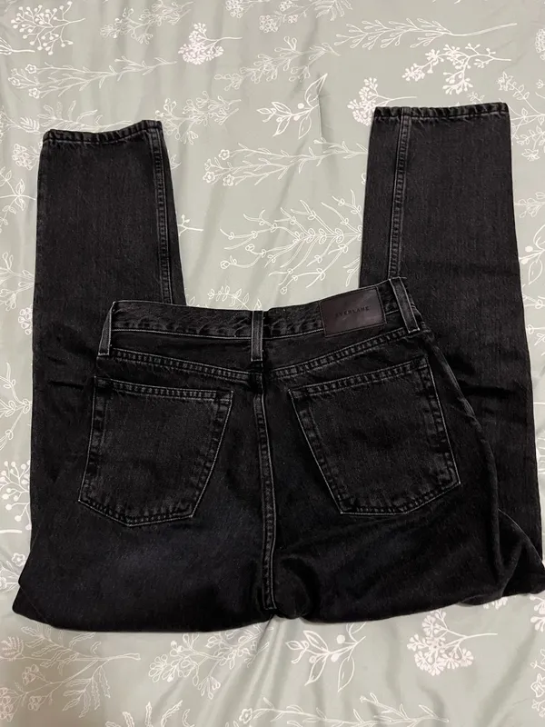 Everlane Black Jeans 90s Cheeky Sz 25 - Image 10