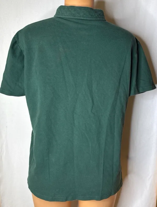 Dark green polo Size L - Image 4