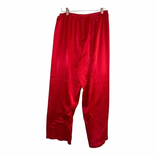 ✨Victoria's Secret Y2K Satin Pajama Red Sz Large Set✨ - Image 13
