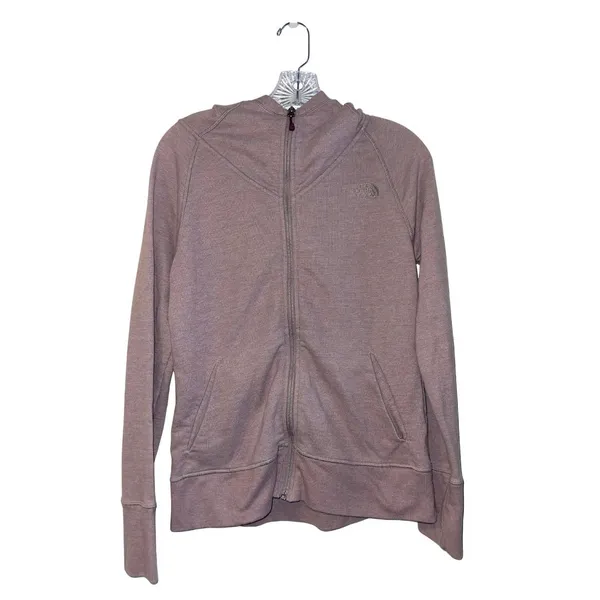 The North Face Full Zip Hoodie Women SZ Medium Ski Athletic Activewear Outdoors - Image 2