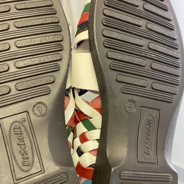 Dr. Scholls |‎ Vintage Tribal Aztec Patten 9 - Image 7
