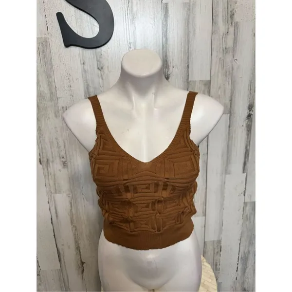 Brown tank top Brown - Image 5