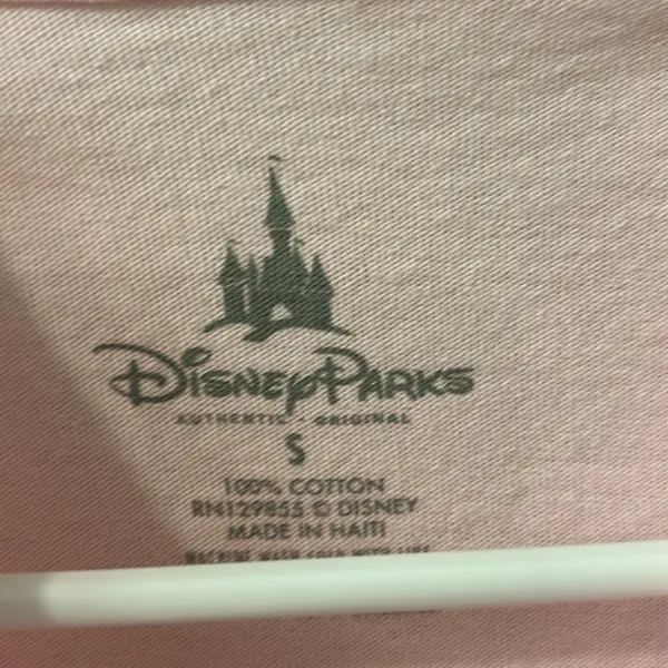 Disney Parks Minnie Mouse Pink 100% Cotton Short Sleeve T-Shirt Size Small - Image 3