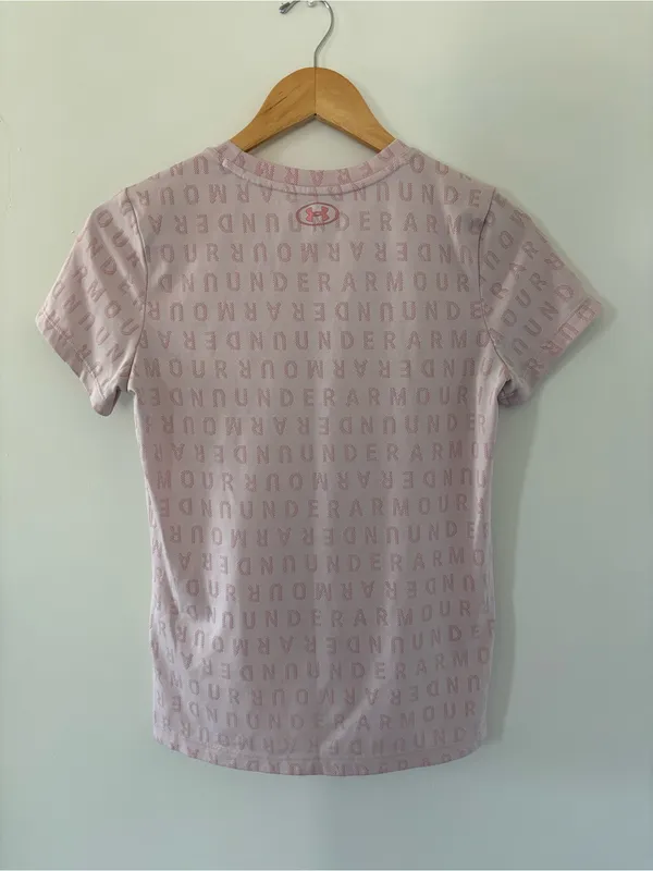 Under Armour Pink Athletic T-shirt - Image 2