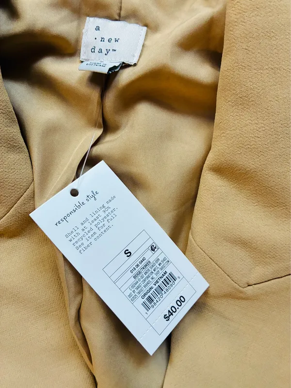 Blazer beig a new day size s - Image 2