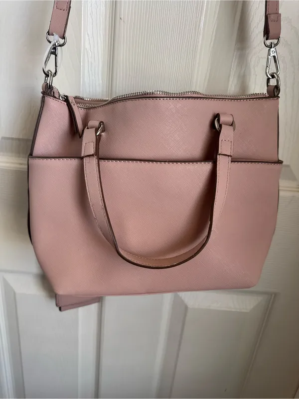 Anne Klein Pink Crossbody Purse - Image 4