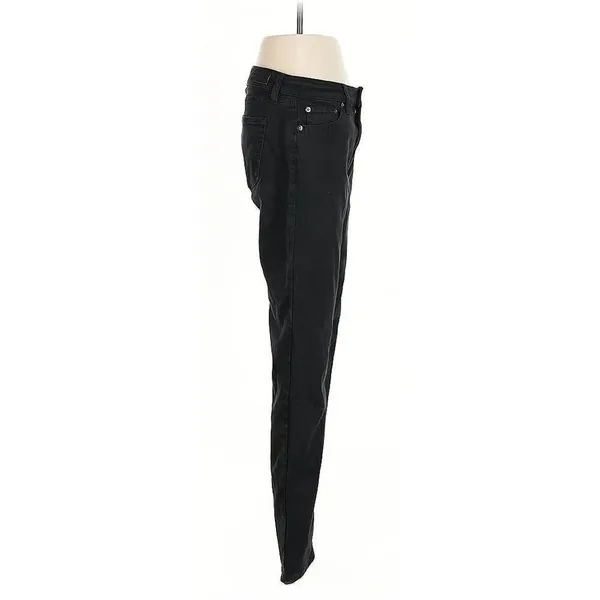 Lauren Jeans Co. Ralph Lauren size 4 black brushed denim. - Image 4