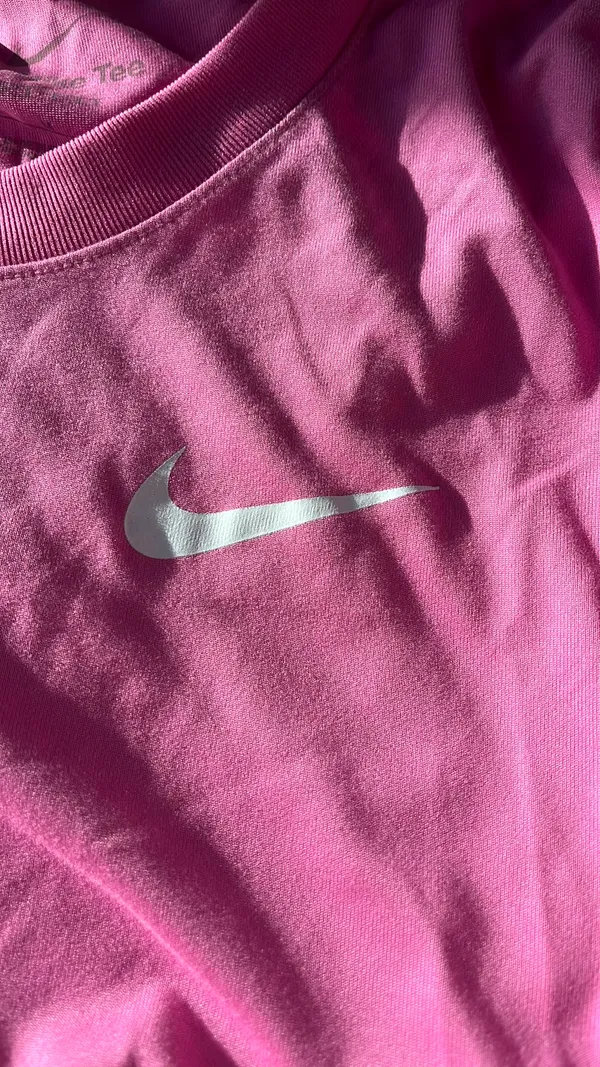 Pink Nike Dri-Fit Shirt - Image 5