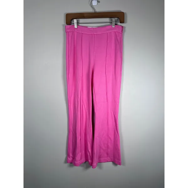 Tuckernuck Atlantic-Pacific penny pink crop kick flare pant Womens S Barbiecore - Image 2