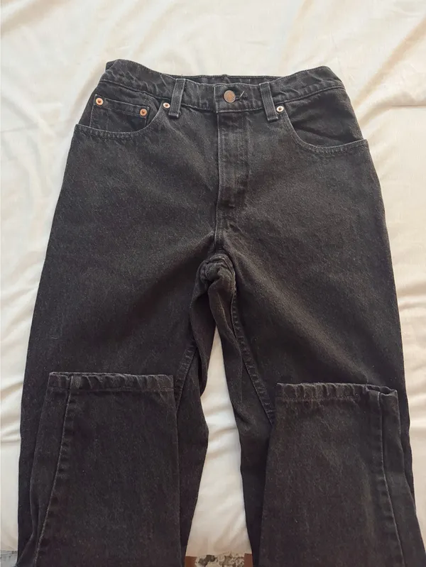 Levi’s Straight Cut Black Jeans - Image 3