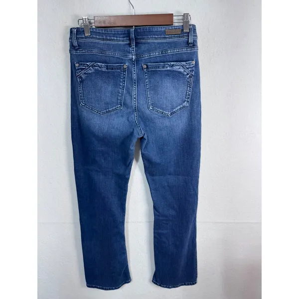 Buckle Black Curvy‎ Bootcut Jeans Medium Wash Stretch Denim 29x30 - Image 4