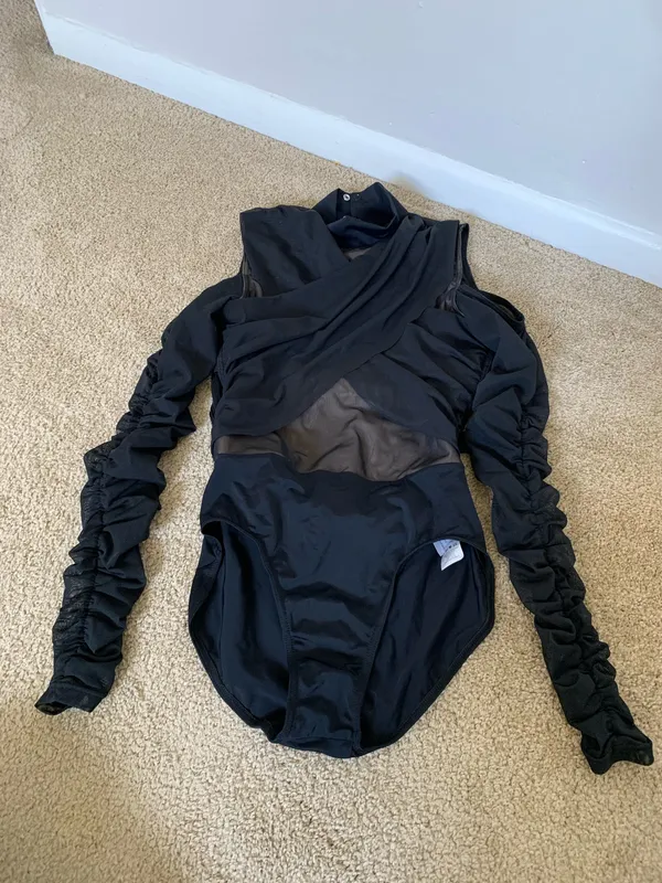 Black Leotard/Bodysuit - Image 3