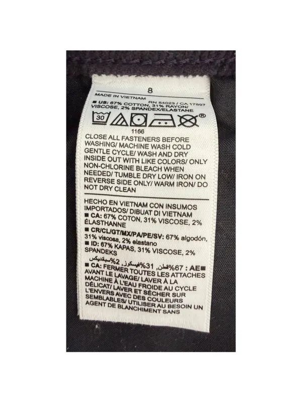 Old Navy High-Waisted Wide-Leg Corduroy Pants size 8 - Image 9