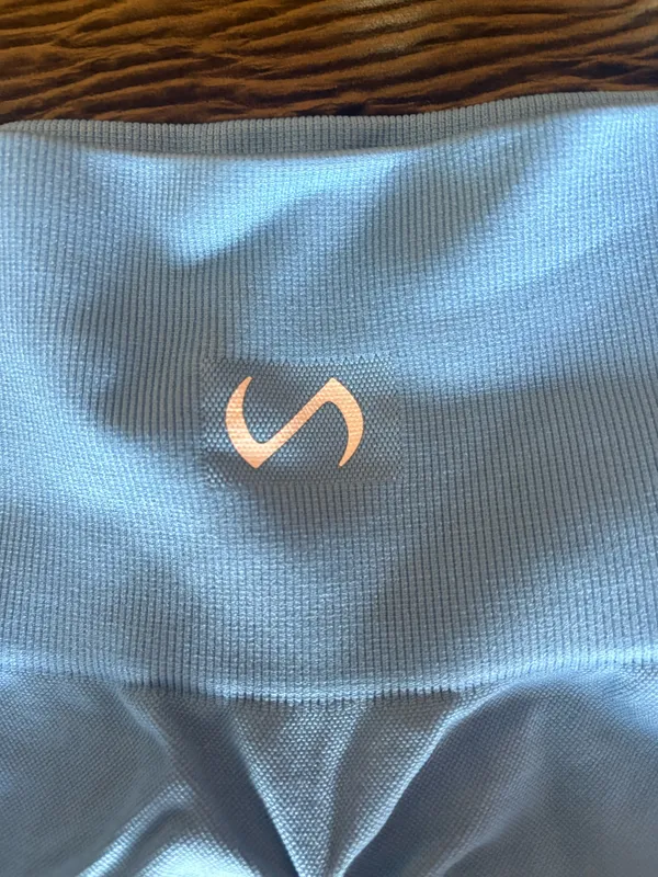 TLF Sculpt Seamless Shorts Blue - Image 4