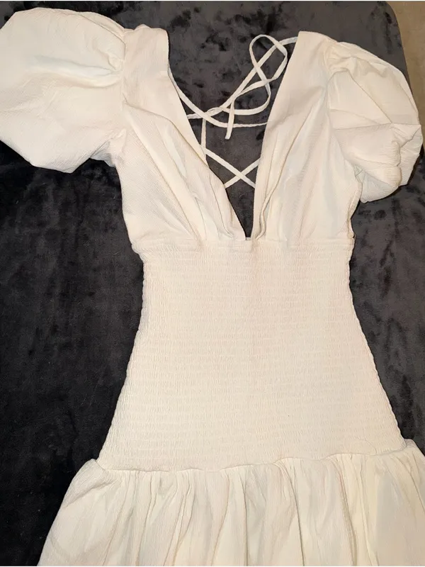Hello Molly La Devotee Dress in White Size 4 - Image 9