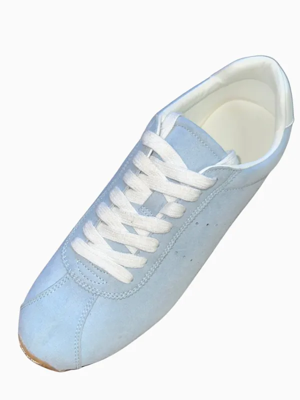 Universal Threads JoJo Suede Blue Sneakers Retro Boho It-Girl Size 11 NWT - Image 10