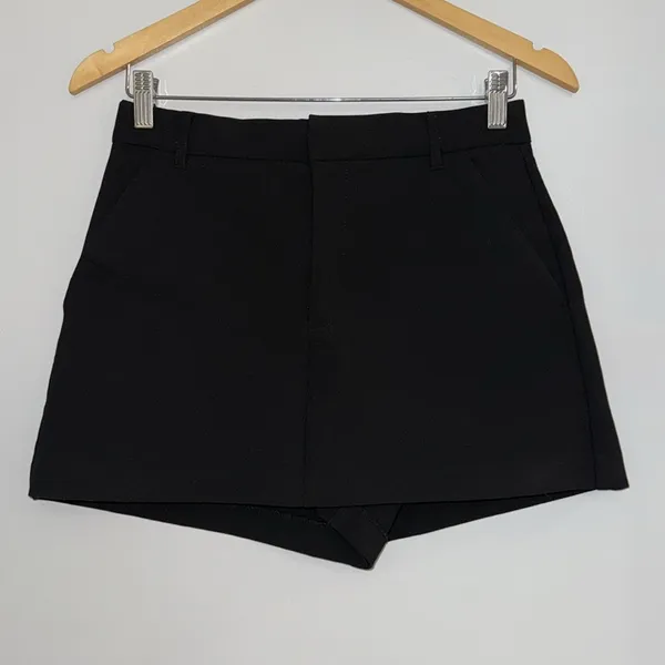 MOVING SALE Zara Black Mini Skort - Image 6