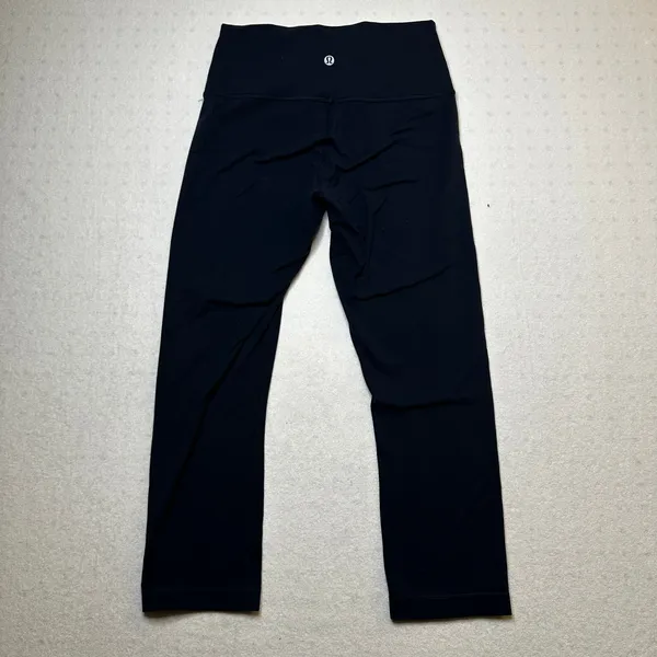 Lululemon Wunder Under Crop (Hi-Rise) Size 6 Midnight Navy - Image 2