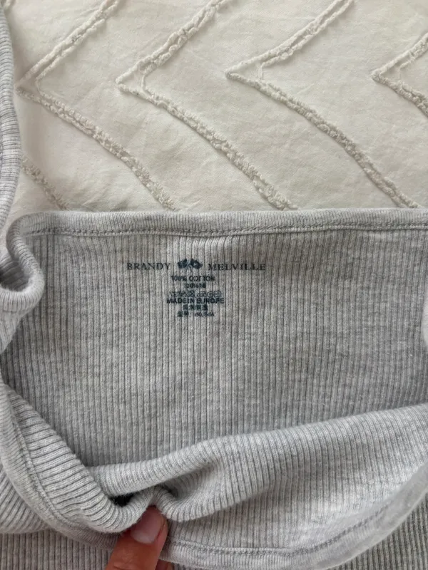 Light gray Brandy tank - Image 3