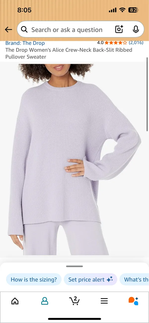 Lavender Sweater Set - Image 3