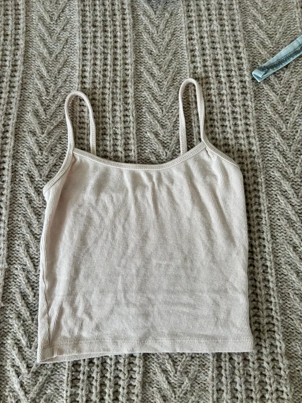 Crème Soft Tank Size XS - Image 3