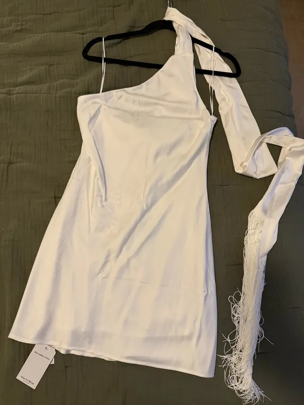 Abercrombie Scarf Slip Mini Dress - Image 3