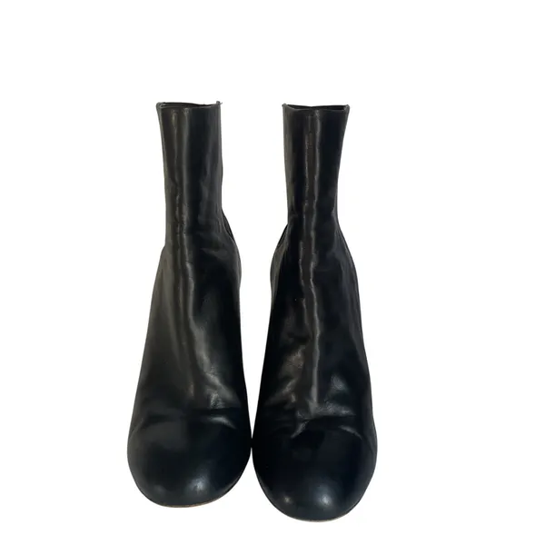 Rag & Bone Black Leather Chelsea Ankle Boots Block Heel Women’s EU 39 / US 8.5 - Image 4