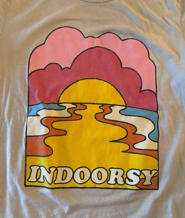 Outdoorsy Graphic Tee Friday + Saturday Medium - Image 4