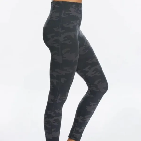SPANX LOOK AT ME NOW BLACK CAMO LEGGING - Image 6