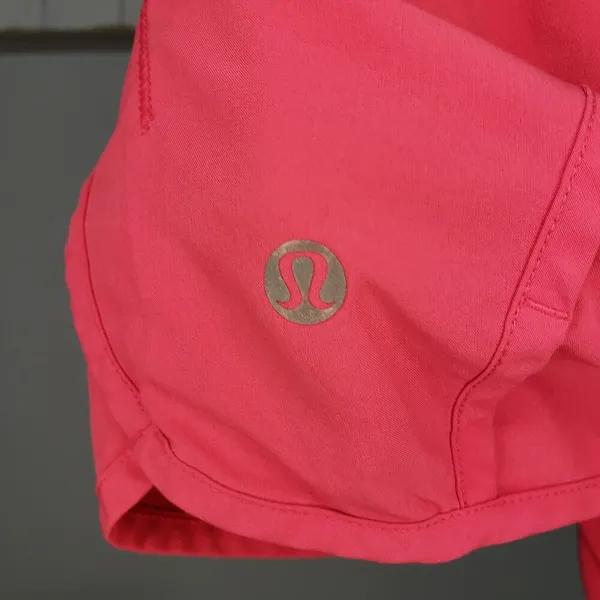 Lululemon Speed Up Shorts Womens 4 Pink Running Athletic Lined 4 Inch - Image 4