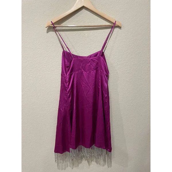 NICHOLAS Isabella‎ Embellished Silk Mini Dress - Image 8