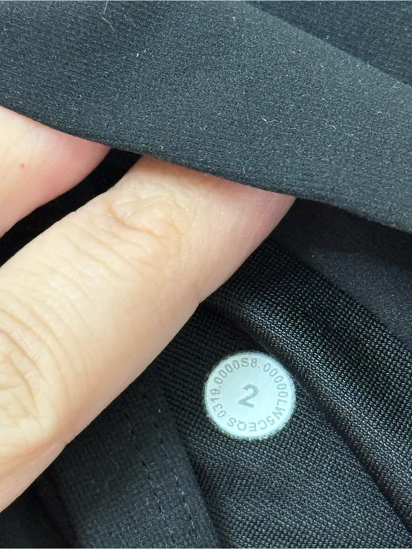 {2} Lululemon Mapped Out High-Rise Tight 28" Black / Black - Image 9