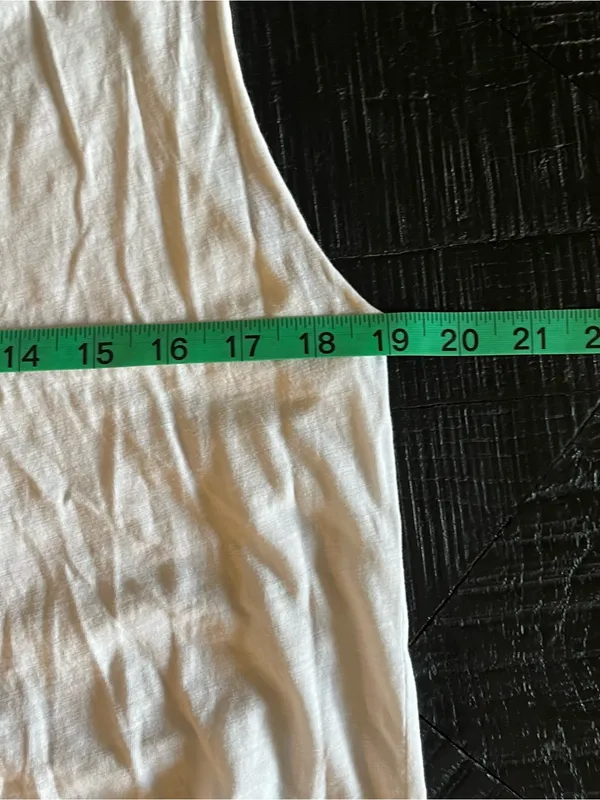 White "I love Public school boys" graphic muscle tank t-shirt by JCrew Size M - Image 5