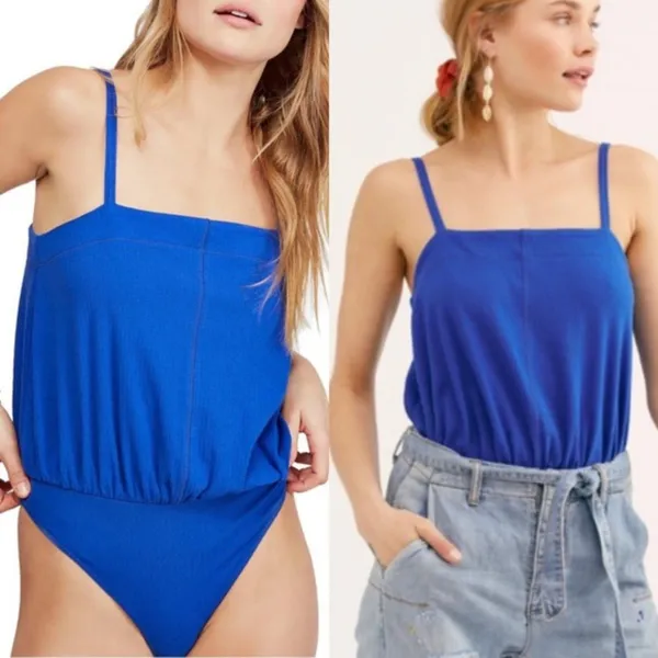Free People Marissa Ribbed Bodysuit - Image 2