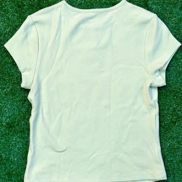 PRIDE We Are The Moment T Shirt Light Yellow Tee - Image 4