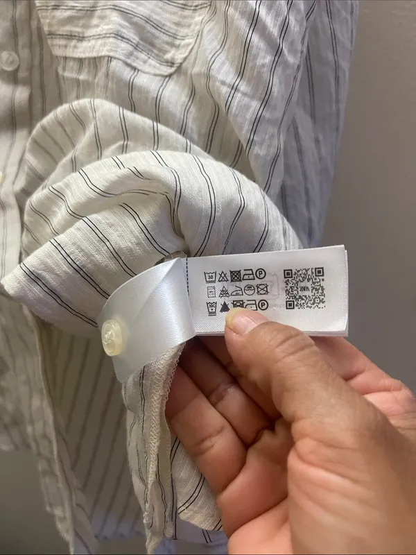 Zara Stripped button down shirt - Image 6
