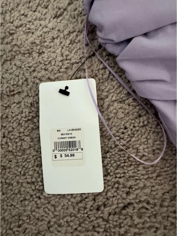 American Threads Purple Cocktail Dress - Image 5