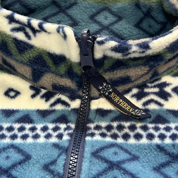 Vintage Northern Reflections Nordic Fleece Jacket L - Image 11