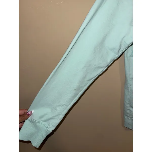 Columbia Womens Mint Green Full Zip Hoodie Activewear M Hiking Lightweight - Image 4