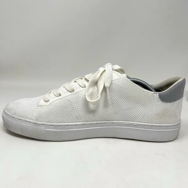 Greats Brooklyn The Royale Knit 2.0 White Grey Low Top Sneakers Women's Size‎ 10 - Image 8