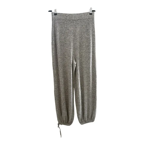 Free People Intimately Free Bunny Cuddle Jogger Tie Leg Heather Gray Boho - Image 7